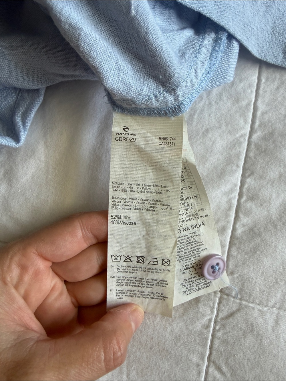 Linen romper - Picture 5 of 5